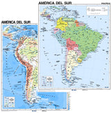 South America Map in Spanish