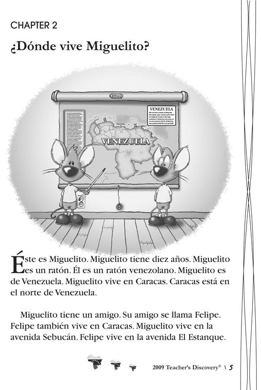 Las aventuras de Miguelito Level 1 Spanish Reader