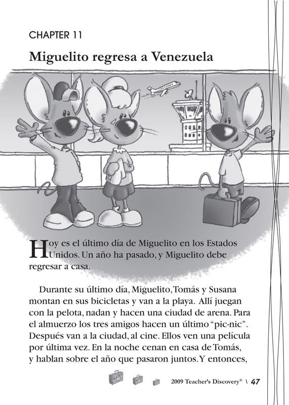 Las aventuras de Miguelito Level 1 Spanish Reader