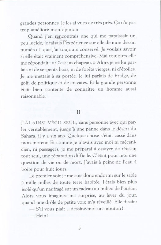 Le Petit Prince - Level 3+ - French Reader