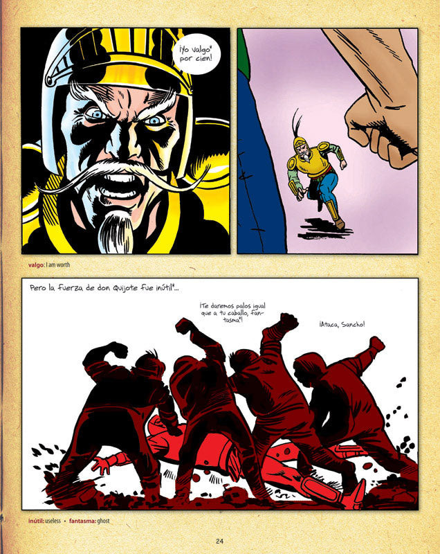 Don Quijote de la Mancha - Level 2/3 - Spanish Graphic Novel