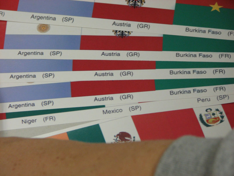 Flags of the World - Bulletin Border