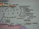 South America Map in Spanish