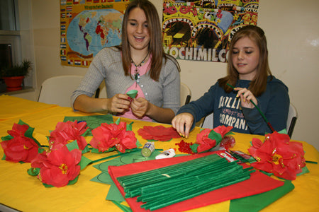 Glittery Poinsettia Kit