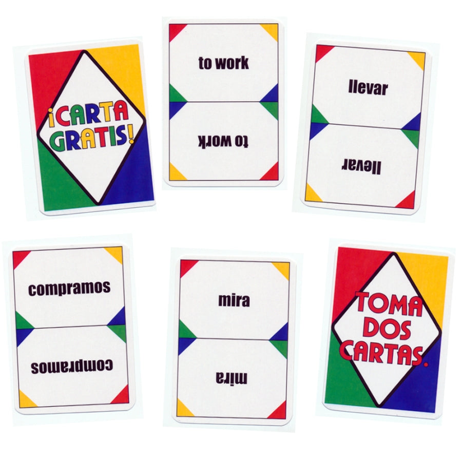 Verbo™ Spanish Card Game Present Tense -AR Verbs