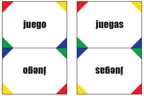 Verbo™ Spanish Card Game Present Tense Stem-Changing Verbs