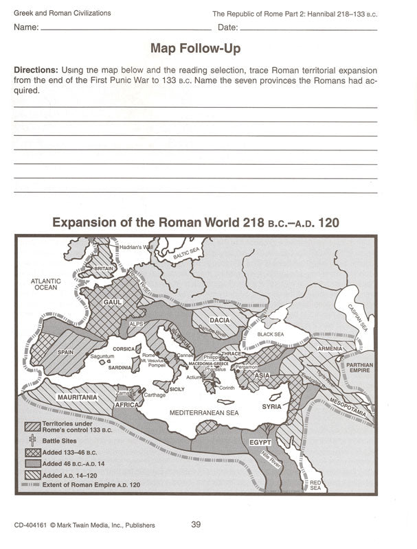 Civilizations Of The Past Activity Book Series