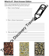 Jackson Pollock Activity Packet Download