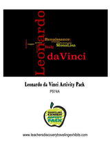 Leonardo da Vinci Activity Packet Download