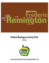 Frederic Remington Activity Packet Download