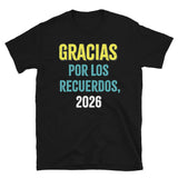Gracias por los recuerdos, 2026 Unisex Spanish T-Shirt